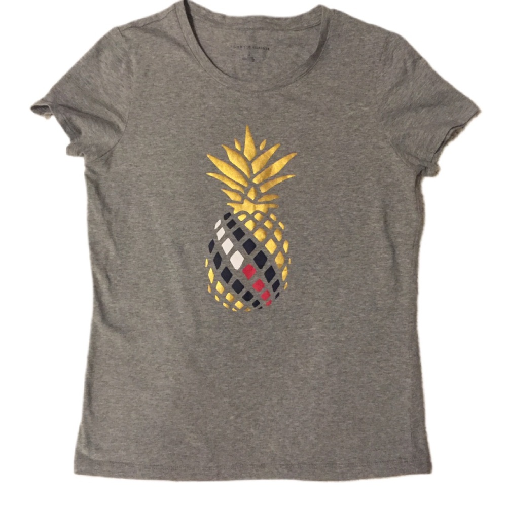 Tommy Hilfiger pineapple shirt size Small